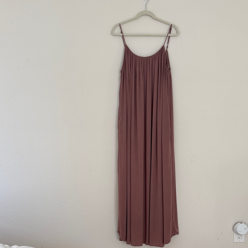 Dusty Rose Maxi Dress
